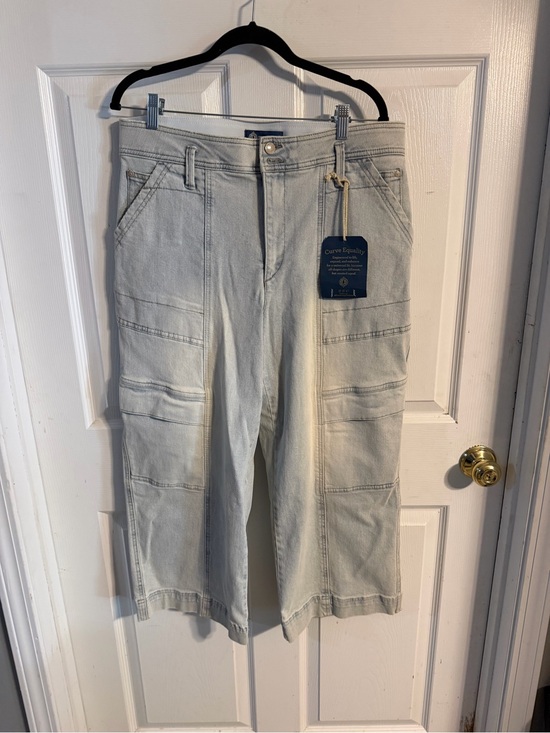 Democracy Denim - Democracy Skyrise Wide Leg Light Blue Jeans